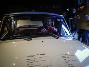 Me in a Trabant