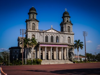 Church ruin left by the earthquake