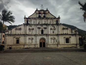 Panajachel Cathedral facade