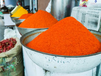Colourful spices