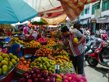 Colourful fruits