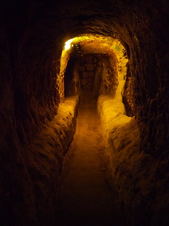 Passageway in the underground city