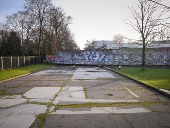 Bergstraße, the last street still cut off by the Berlin wall