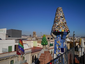 Palau Güell chimneys