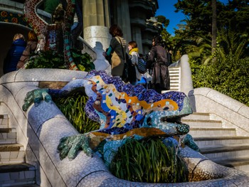 Park Güell dragon