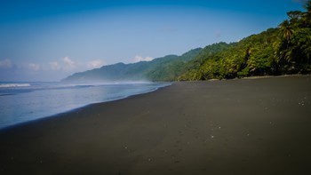 The whole beach to ourselves