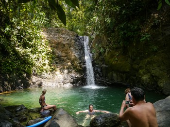 Waterfall/slide