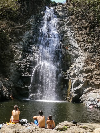 Cliff diving