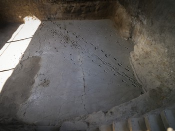 Very old human footprints