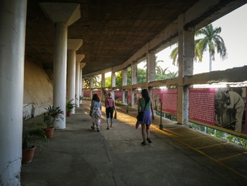 The basement of Samoza's Palace