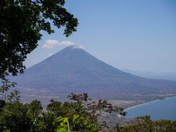 Looking out from half way up Maderas