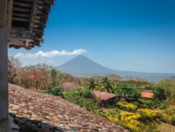 Volcan Concepcion from Finca Magdelena