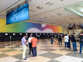 WWDC. This is how far I got before security asked me for my pass