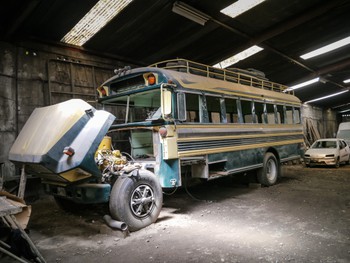 Chicken bus workshop