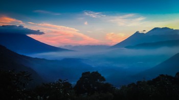 Earth Lodge sunrise