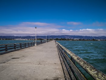 Berkley pier from the far end