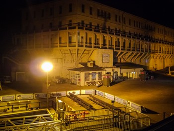 Last view of Alcatraz