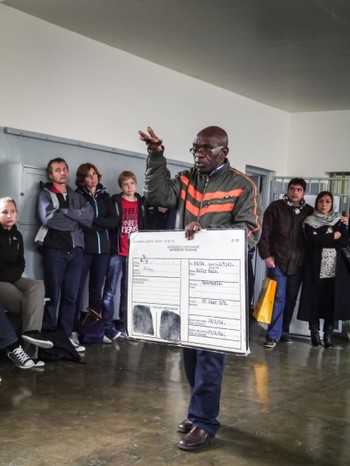 Robben Island Prisoner telling us about how it was