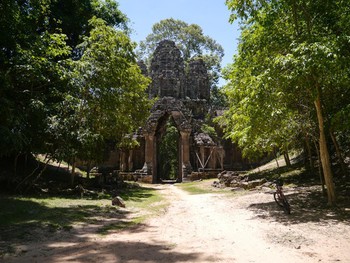 Angkor Thom's east gate